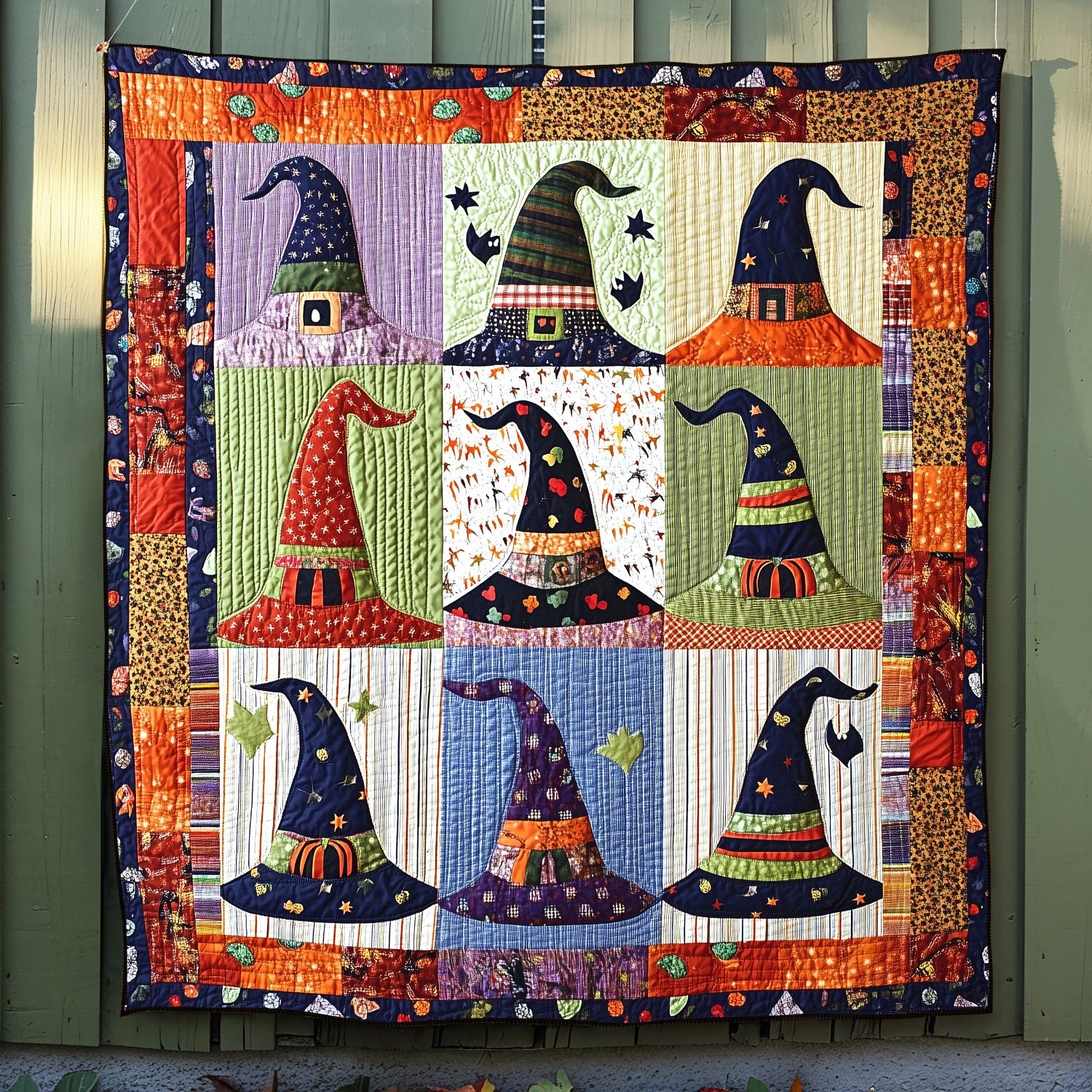 Witch Hat Wonders Quilted Blanket NCU0TH1542