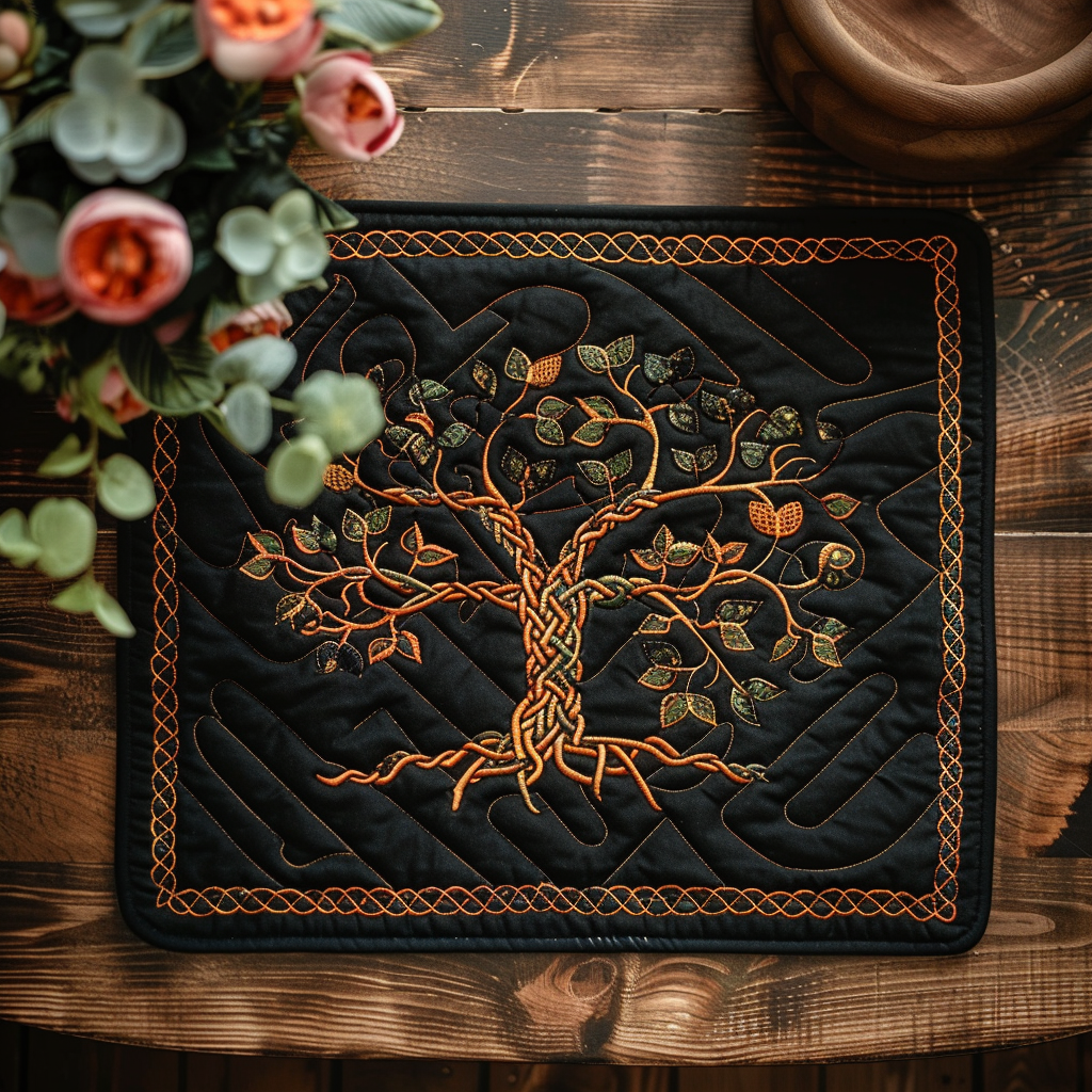 Ancient Grove Quilted Place Mat NCU0TL179