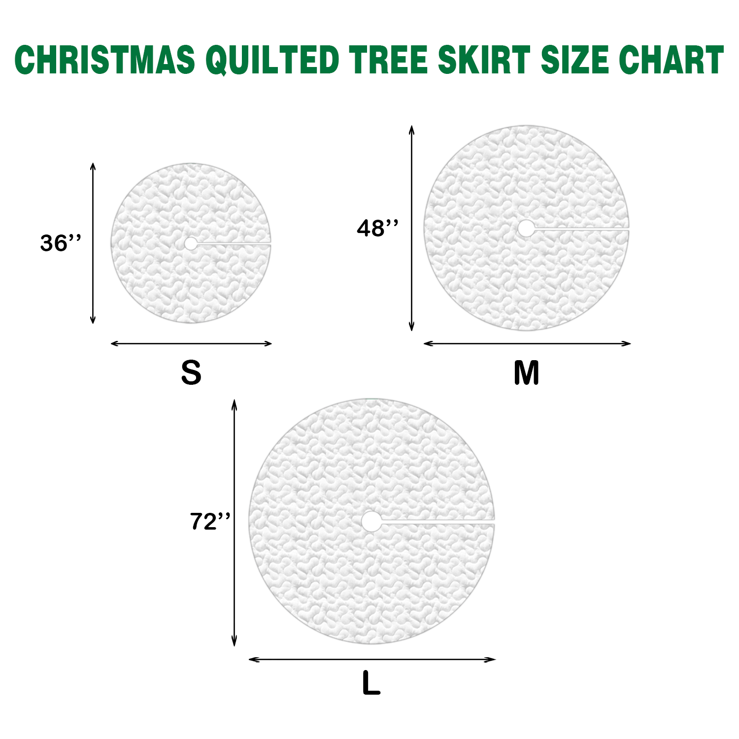 Santa Workshop Quilted Christmas Tree Skirt NCU0DV1099